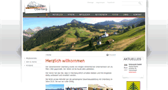 Desktop Screenshot of gewerbe-oberiberg.ch